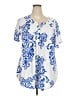 Halife Blue Short Sleeve Henley Size 3X - photo 1