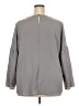 Lands' End 100% Polyester Gray 3/4 Sleeve Blouse Size 22W - photo 2
