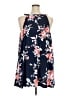 BLOOMCHIC Floral Blue Casual Dress Size 30 - photo 2