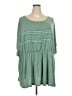 BLOOMCHIC Green 3/4 Sleeve Blouse Size 30 - photo 1