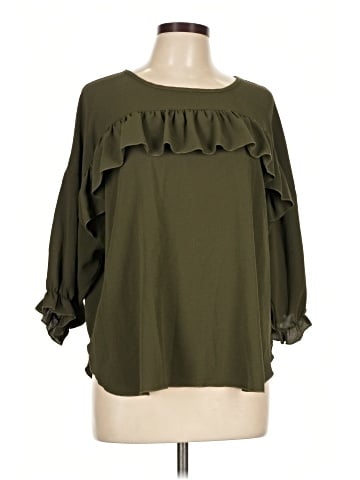 Kim & Cami 3/4 Sleeve Blouse (view 1)