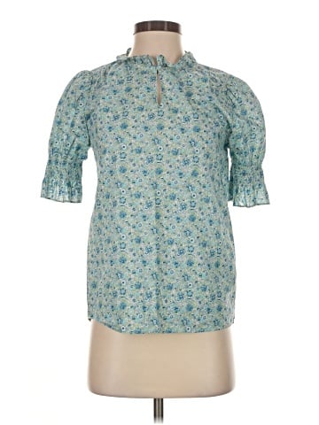 Liberty Art Fabrics for J.Crew Short Sleeve Blouse (view 1)