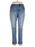 Style&Co Solid Blue Jeans Size 14 - photo 1