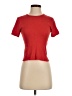 RE/DONE 100% Cotton Red Short Sleeve Turtleneck Size S - photo 1