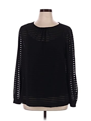 Liz Claiborne Long Sleeve Blouse (view 1)