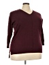 Cato Burgundy Pullover Sweater Size 18 - 20 - photo 1