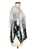 Studio West 100% Rayon Tie-dye Gray 3/4 Sleeve Blouse Size L - photo 4