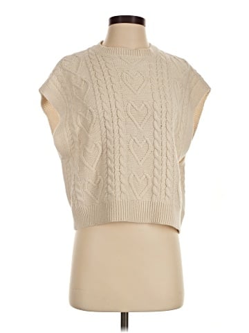 Aqua Sweater Vest (view 1)