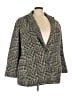 Talbots Houndstooth Gray Coat Size 22 - photo 1