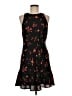 J.Crew 100% Polyester Floral Black Cocktail Dress Size 6 - photo 1