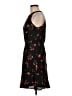 J.Crew 100% Polyester Floral Black Cocktail Dress Size 6 - photo 5