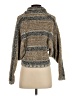 Curio Metallic Gray Pullover Sweater Size XS - photo 2