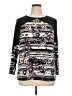 Cato Black 3/4 Sleeve Top Size 14-16W - photo 1
