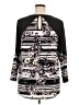 Cato Black 3/4 Sleeve Top Size 14-16W - photo 2