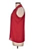 Violet & Claire 100% Polyester Red Sleeveless Blouse Size L - photo 5