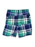 Gymboree 100% Cotton Plaid Blue Board Shorts Size 3T - photo 2
