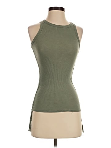 Aqua Sleeveless T-Shirt (view 1)