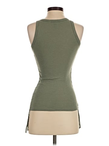Aqua Sleeveless T-Shirt (view 2)