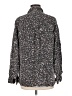 Express 100% Lyocell Print Black Long Sleeve Button-Down Shirt Size M - photo 2