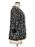 D&Co. Animal Print Black Cardigan Size 1X - photo 4
