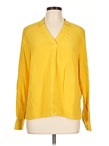 IKKS Long Sleeve Silk Top (view 1)
