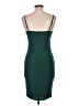 Mind Code Solid Green Cocktail Dress Size L - photo 2