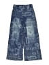 H&M Graphic Blue Jeans Size 10 - photo 1