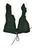 Robin Piccone Solid Green Swimsuit Top Size S - photo 2