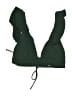 Robin Piccone Solid Green Swimsuit Top Size S - photo 1