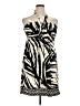 Apt. 9 Graphic Ivory Cocktail Dress Size XL - photo 1