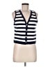 Ann Taylor Blue Sleeveless Blouse Size M - photo 1