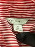 Cato 100% Polyester Stripes Orange 3/4 Sleeve Blouse Size XL - photo 7
