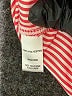 Cato 100% Polyester Stripes Orange 3/4 Sleeve Blouse Size XL - photo 8