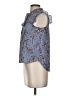 Papermoon Floral Blue Sleeveless Blouse Size XS - photo 5