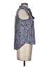 Papermoon Floral Blue Sleeveless Blouse Size XS - photo 4