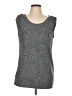 Deb Tweed Gray Sleeveless T-Shirt Size L - photo 1