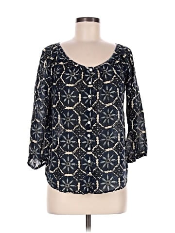 John Robshaw for Lucky 3/4 Sleeve Blouse (view 1)