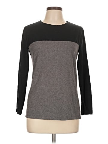 Ann Taylor Factory 3/4 Sleeve T-Shirt (view 1)