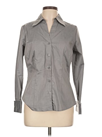Worthington Long Sleeve Button-Down Shirt (view 1)