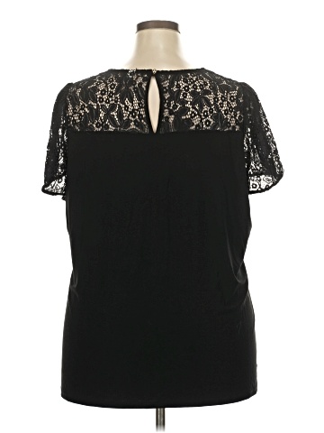 Perseption Concept Short Sleeve Blouse (view 2)