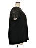 Perseption Concept Black Short Sleeve Blouse Size 3X - photo 4