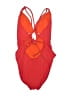 Robin Piccone Color Block Red One Piece Swimsuit Size 10 - photo 2