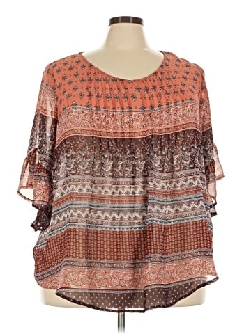 Style&Co 3/4 Sleeve Blouse (view 1)