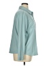 32 Degrees Solid Teal Long Sleeve Blouse Size XL - photo 4