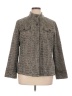 Chico's 100% Polyester Tweed Gray Jacket Size XL (3) - photo 1