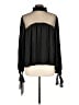 Shein Black Long Sleeve Blouse Size L - photo 2