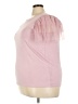 Torrid Solid Pink Short Sleeve Top Size 3X Plus (3) - photo 5