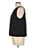 Max Studio 100% Polyester Black Sleeveless Blouse Size L - photo 5