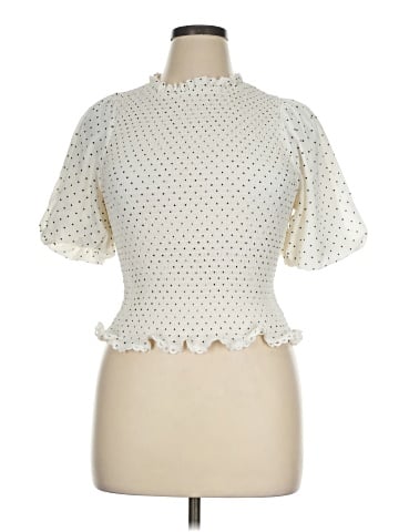 Sweet Rain Short Sleeve Blouse (view 1)