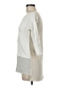 Project 100% Cotton Color Block Ivory Pullover Sweater Size M - photo 5